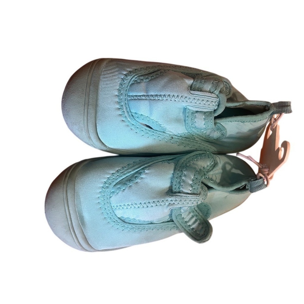 Cat & Jack Water Shoes Swim Socks Unisex Kids Youth L 9-10 Turquoise Aqua